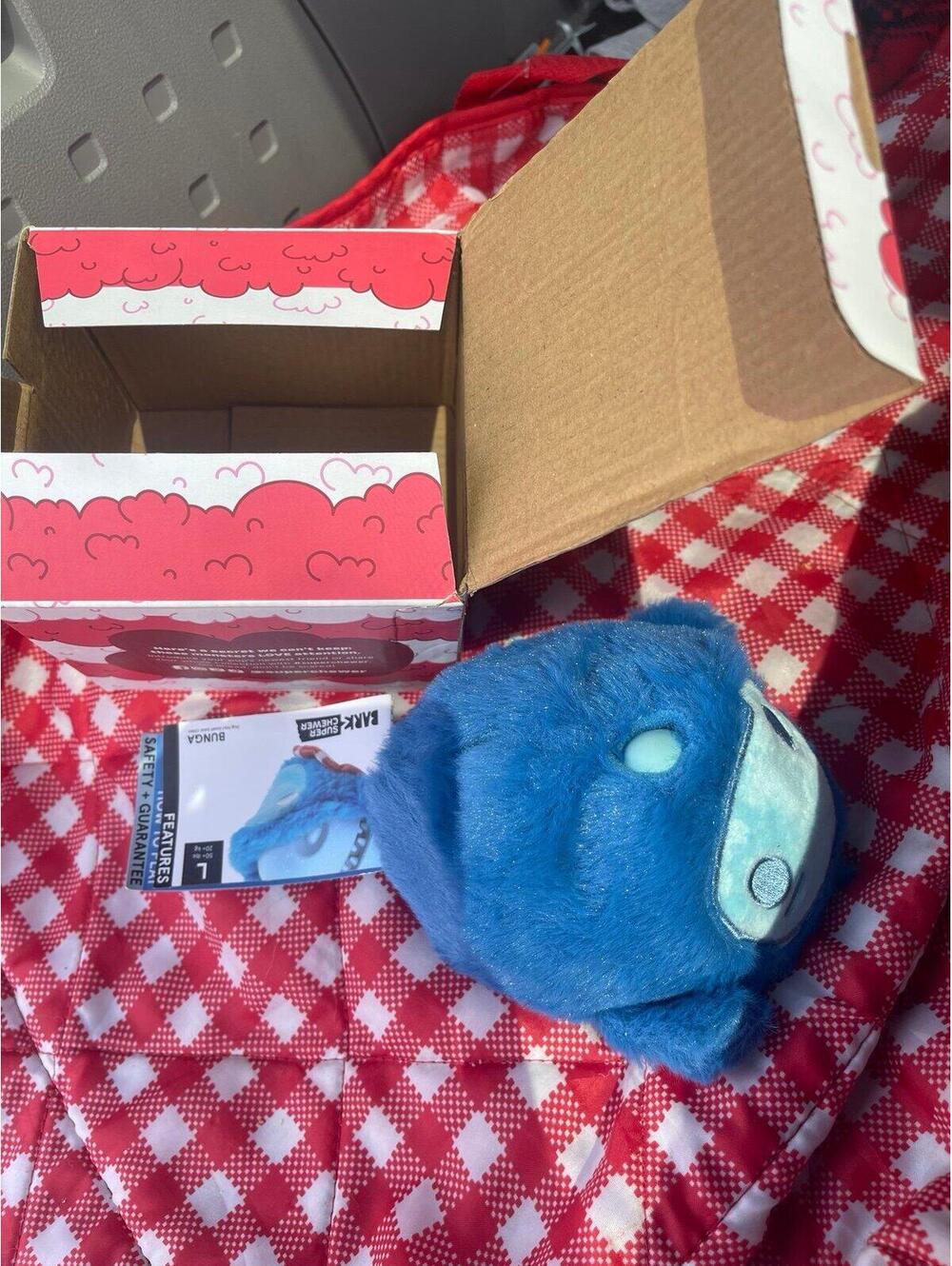 Bark box super chewer monster dog toy